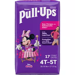 Huggies Pull-Ups 4T-5T Disney Junior Minnie Girls Outstanding