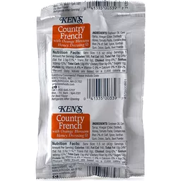 ken's country french with orange blossom honey dressing Ken's Foods Country French with Orange Blossom Honey Dressing 1 Gallon