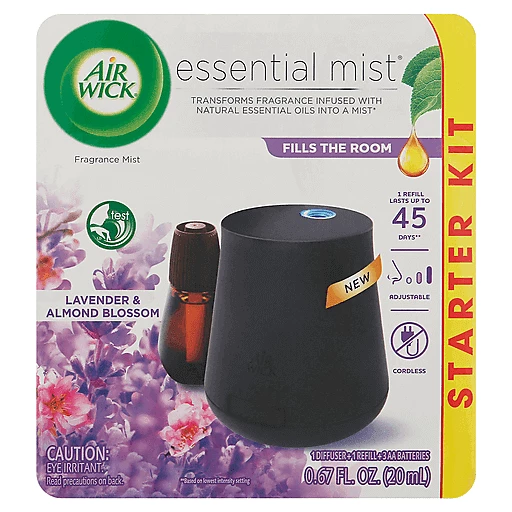 Air Wick Essential Mist Lavender Almond Blossom Diffuser Air