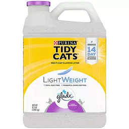 Purina Tidy Cats Lightweight Clumping Cat Litter with Glade Tough