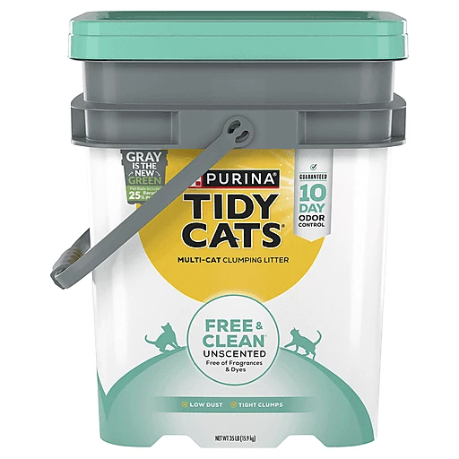 Purina Tidy Cats Free Clean Unscented Multi Cat Litter 35 lb