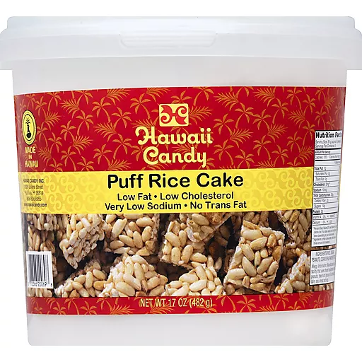 Hawaii Candy Puff Rice Cake | Fig App