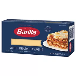 Barilla Oven Ready Lasagna Pasta oz box Pasta Pasta Sauce DeCA