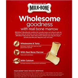 Milk Bone MaroSnacks Large Dog Treats With Bone Marrow 58 Ounces