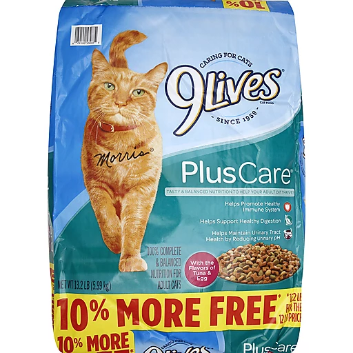 9lives dry cat sales food