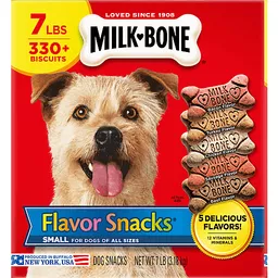 Milk bone sales flavor snacks 7lbs