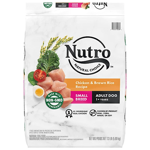 Mars Nutro Natural Choice Small Breed Chicken Brown Rice Recipe
