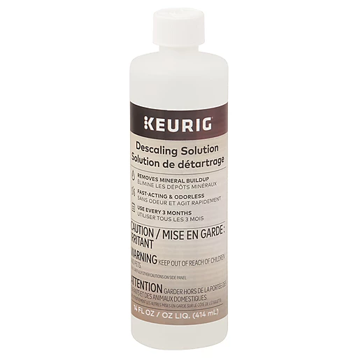 Descale Setting Keurig Keurig Descaling Solution: Liquid Cleaner