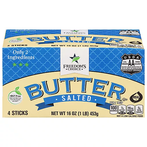 Choice Butter Object Freedom'S Choice Salted Butter | Fig App