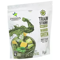 Freedom's Choice Warrior Green Single Serve Smoothie ct Frozen