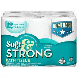 Tissue Bath Soft 12 Double Roll | Toilet Paper & Wipes | DeCA